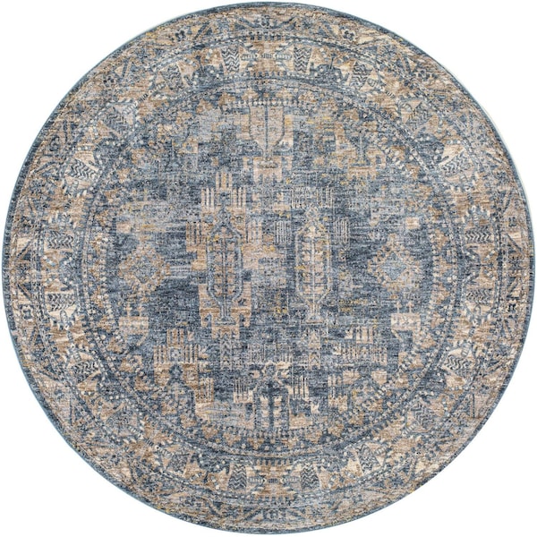 Livabliss Mirabel MBE-2301 Area Rug , With Fringe MBE2301-67RD - main